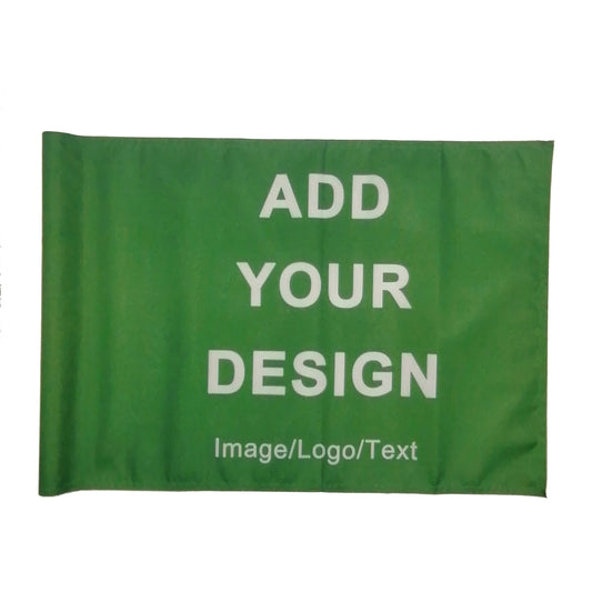 Custom Golf Flag Personalized Flag for Golf Pin with Plastic Tube or Brass Grommets