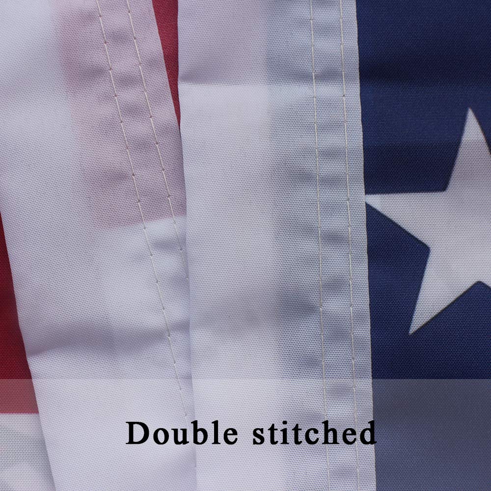 Bagetu Custom Flag with Sleeve Design Your Own Flag for Outdoor Personalized Outside Banner Camping Flag