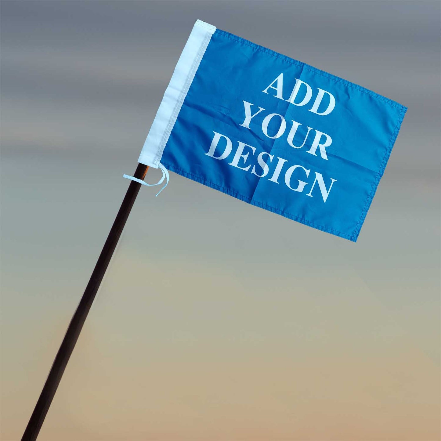 Bagetu Custom Flag with Sleeve Design Your Own Flag for Outdoor Personalized Outside Banner Camping Flag