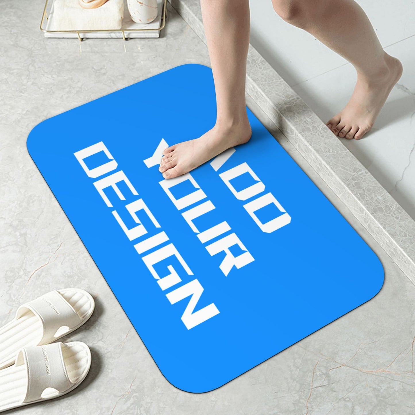 Custom Diatomaceous Carpets Personalized Area Rug Durable Floor Mat Doormat