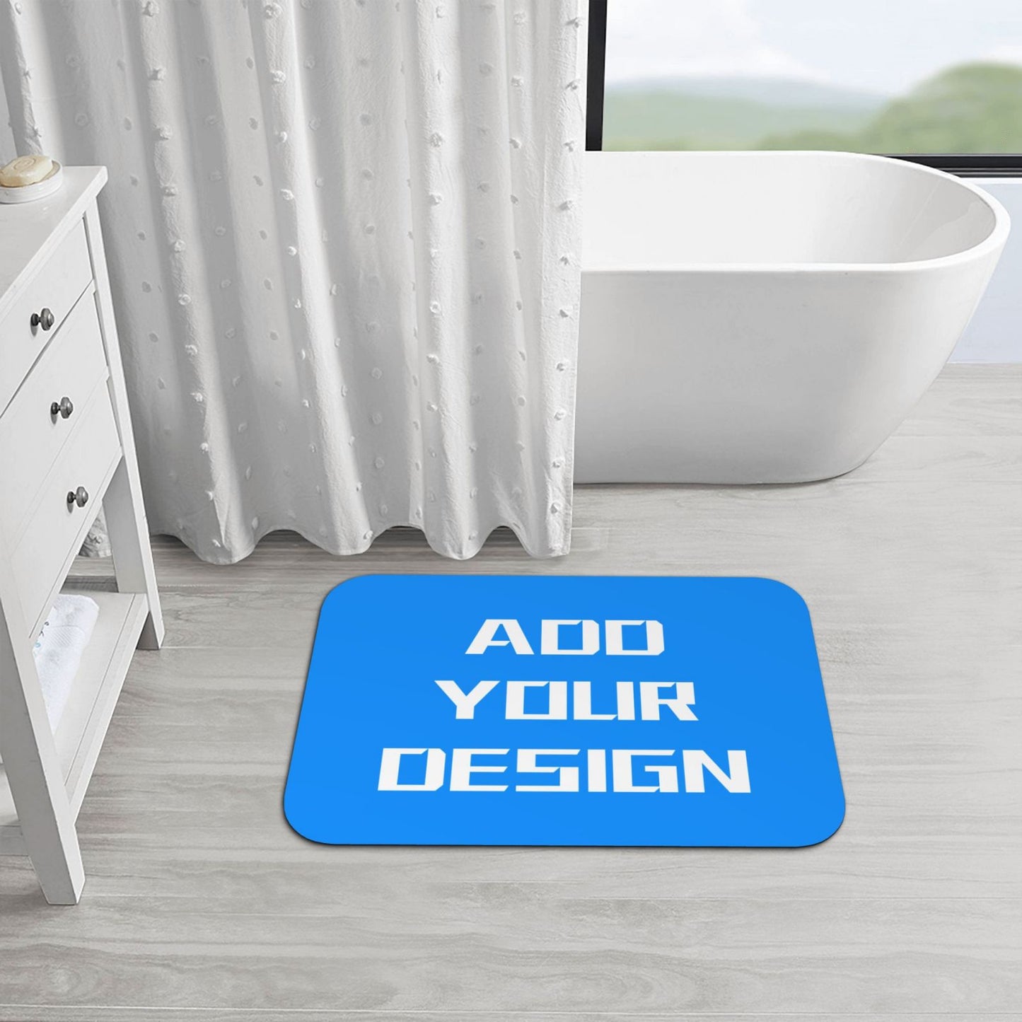 Custom Diatomaceous Carpets Personalized Area Rug Durable Floor Mat Doormat