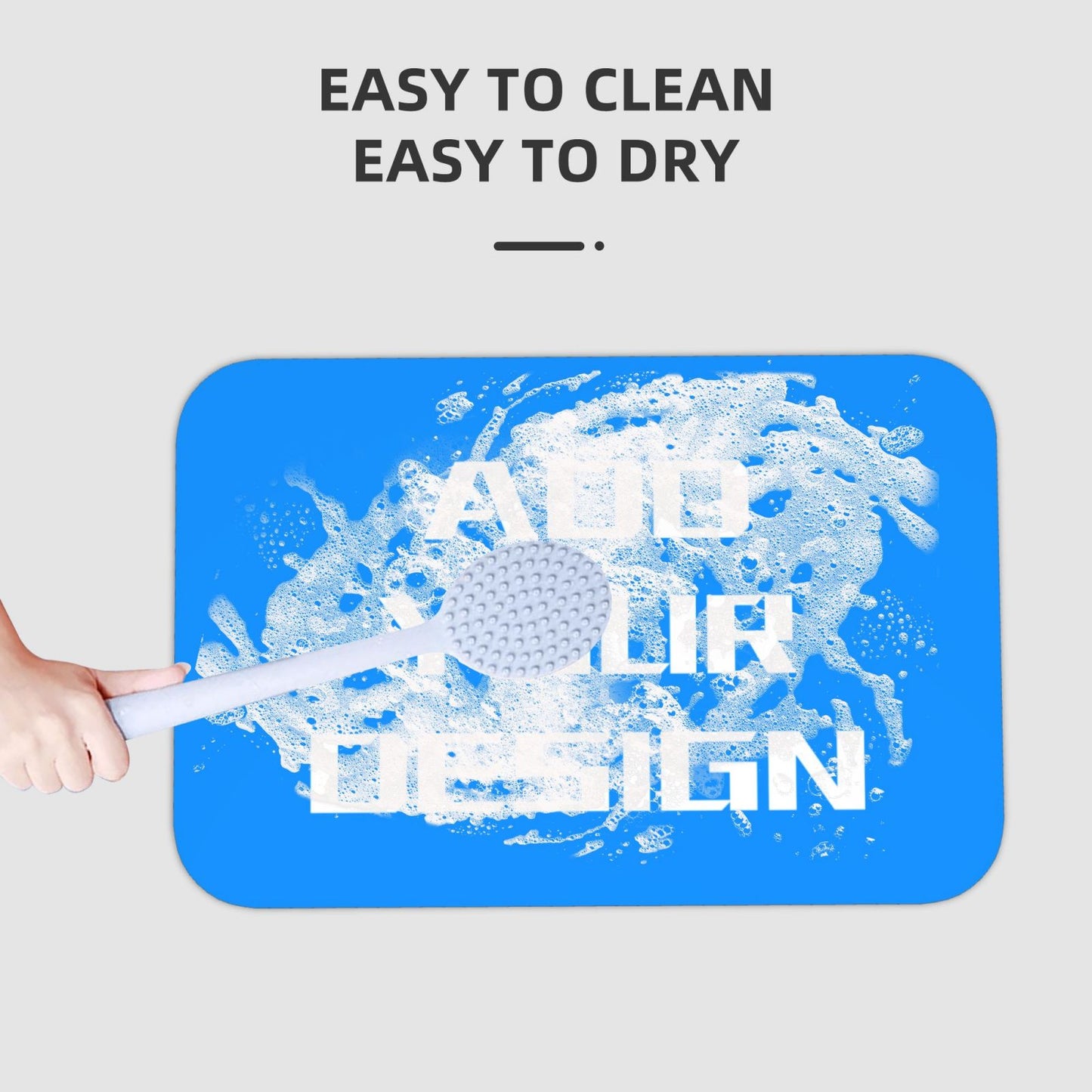 Custom Diatomaceous Carpets Personalized Area Rug Durable Floor Mat Doormat