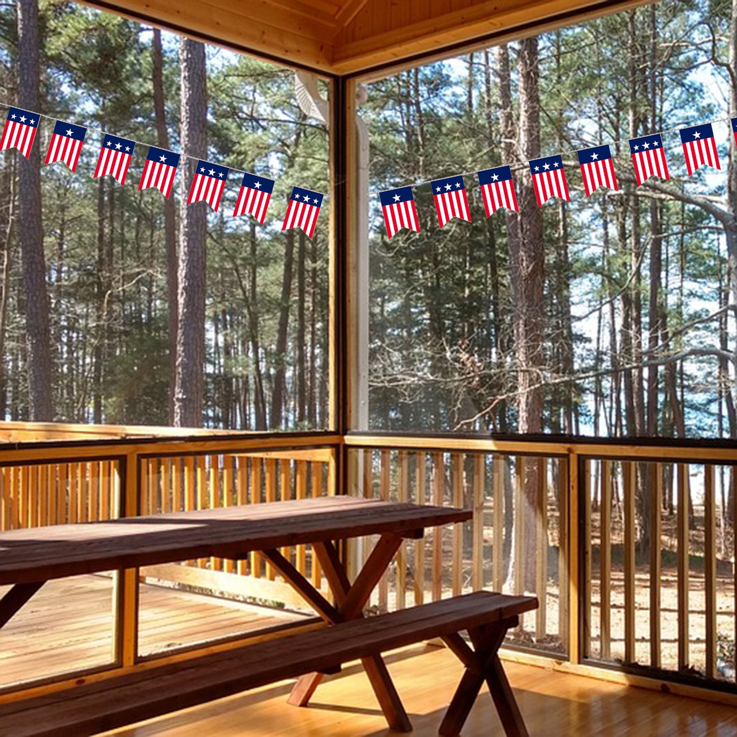 Custom String Flags Banner Personalized Banner Pennant for Party Decor