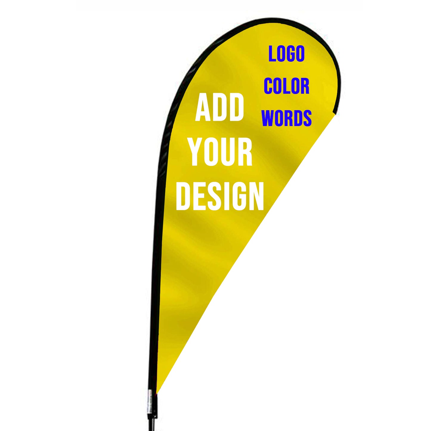 Custom Feather Flags for Business Personalized Beach Flags Banners(flag only)