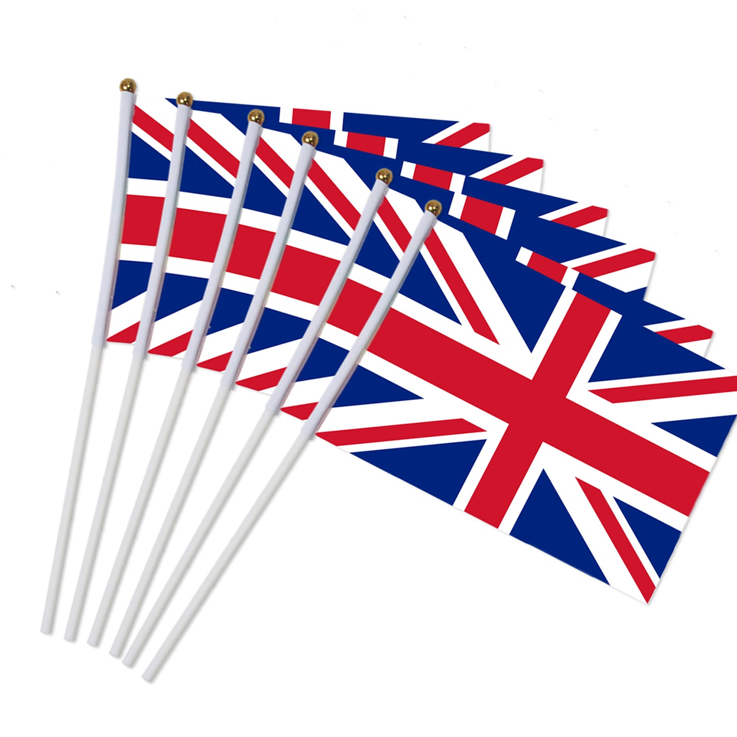 Custom Stick Flag,Personalized Small Mini Flags Portable Hand Held Waving with Pole