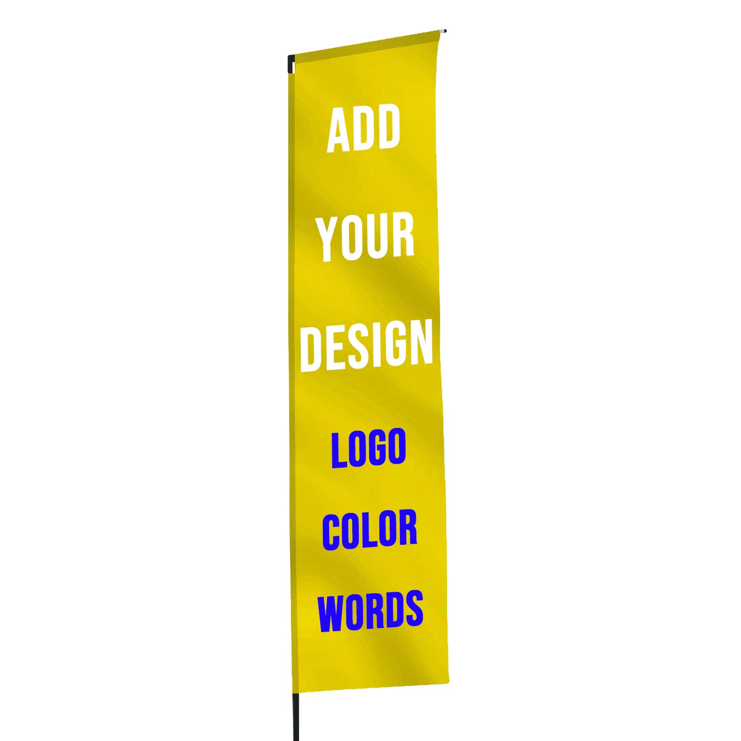Custom Feather Flags for Business Personalized Beach Flags Banners(flag only)