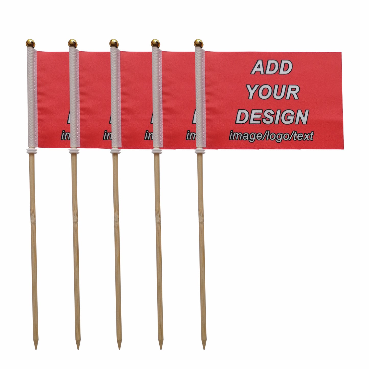 Custom Marking Flags for Lawn Personalized Garden Flag Marker Yard Signs with Stake