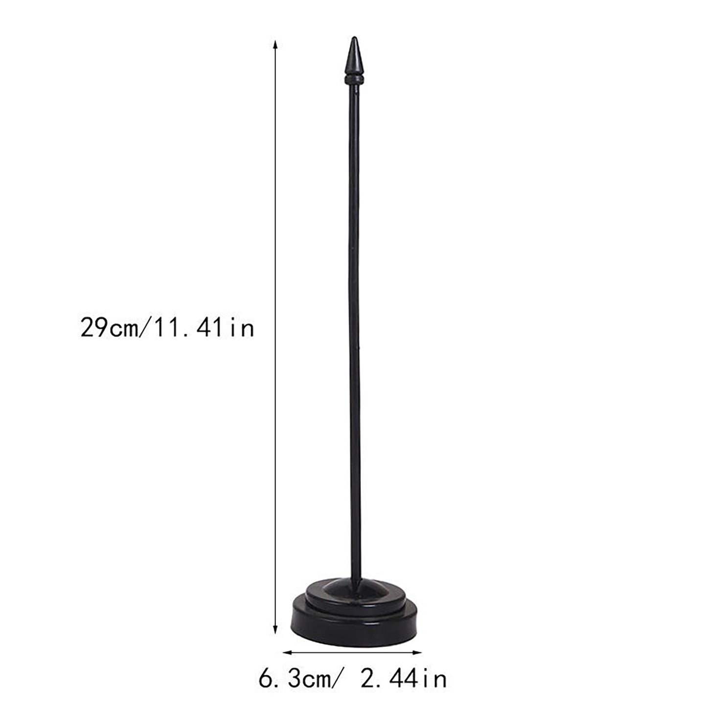 Custom Desk Flag Personalized Table Flags Diy Desktop Office Flag Set with Pole Black Base