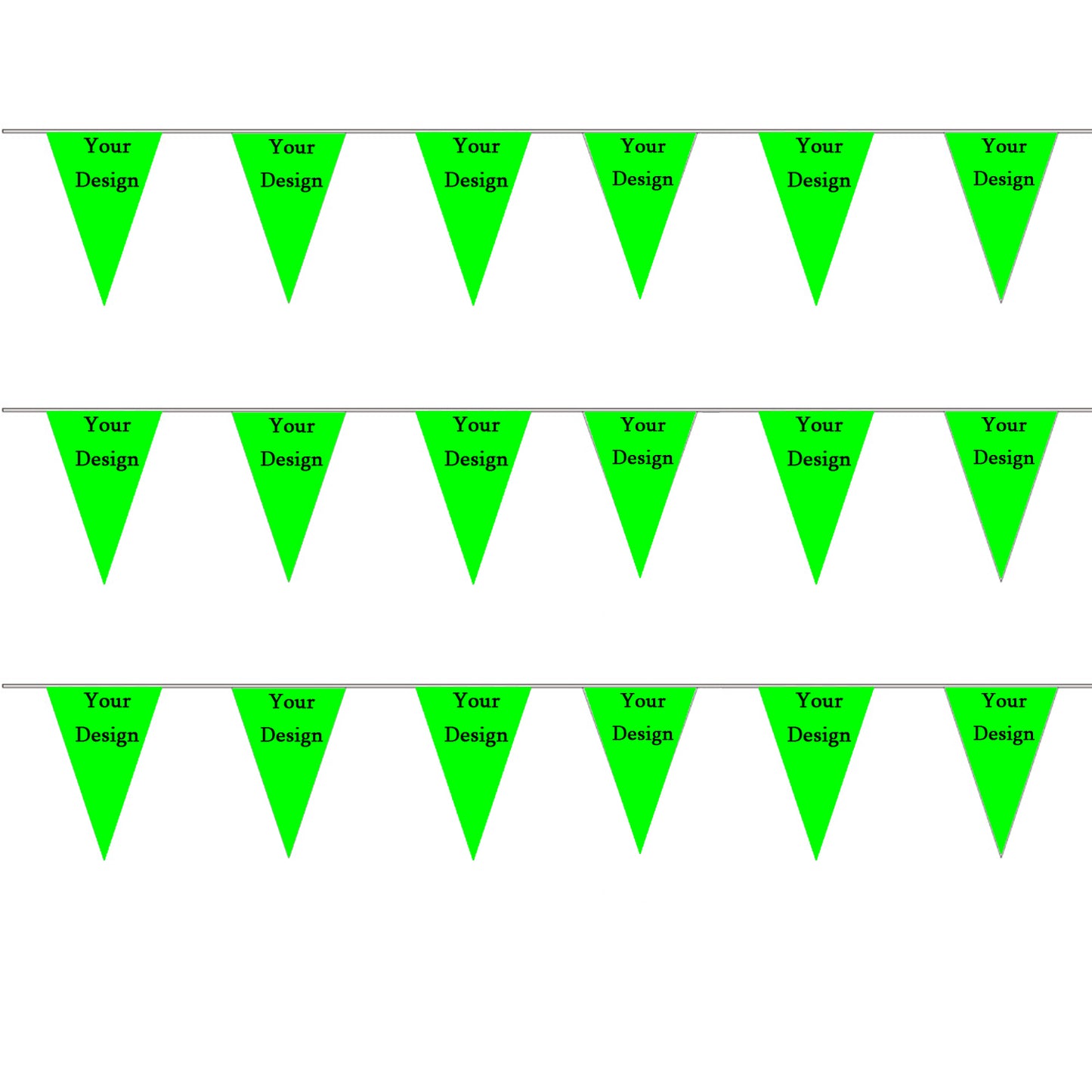 Benutzerdefinierte String Flags Banner personalisierte Banner Wimpel für Party Dekor